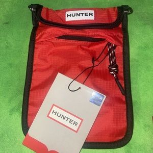 NWT Hunter Original Packable Phone Pouch Red One Size